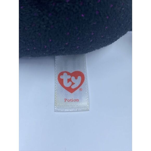 2018 Ty POTION Halloween Black Cat Beanie Boo 6” NEW - Picture 7 of 10